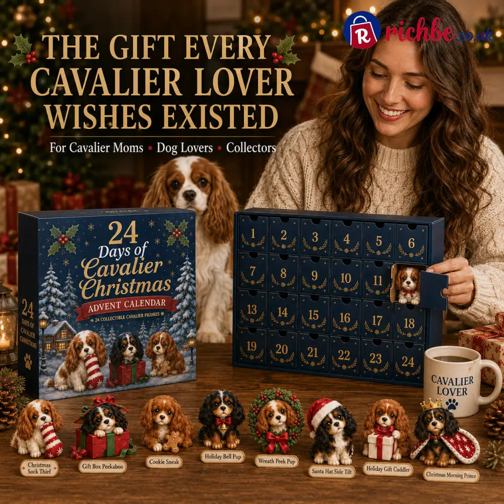 ⭐🐶 24 Days of Cavalier Christmas Advent Calendar 2026 – 24 Collectible Cavalier Surprises
