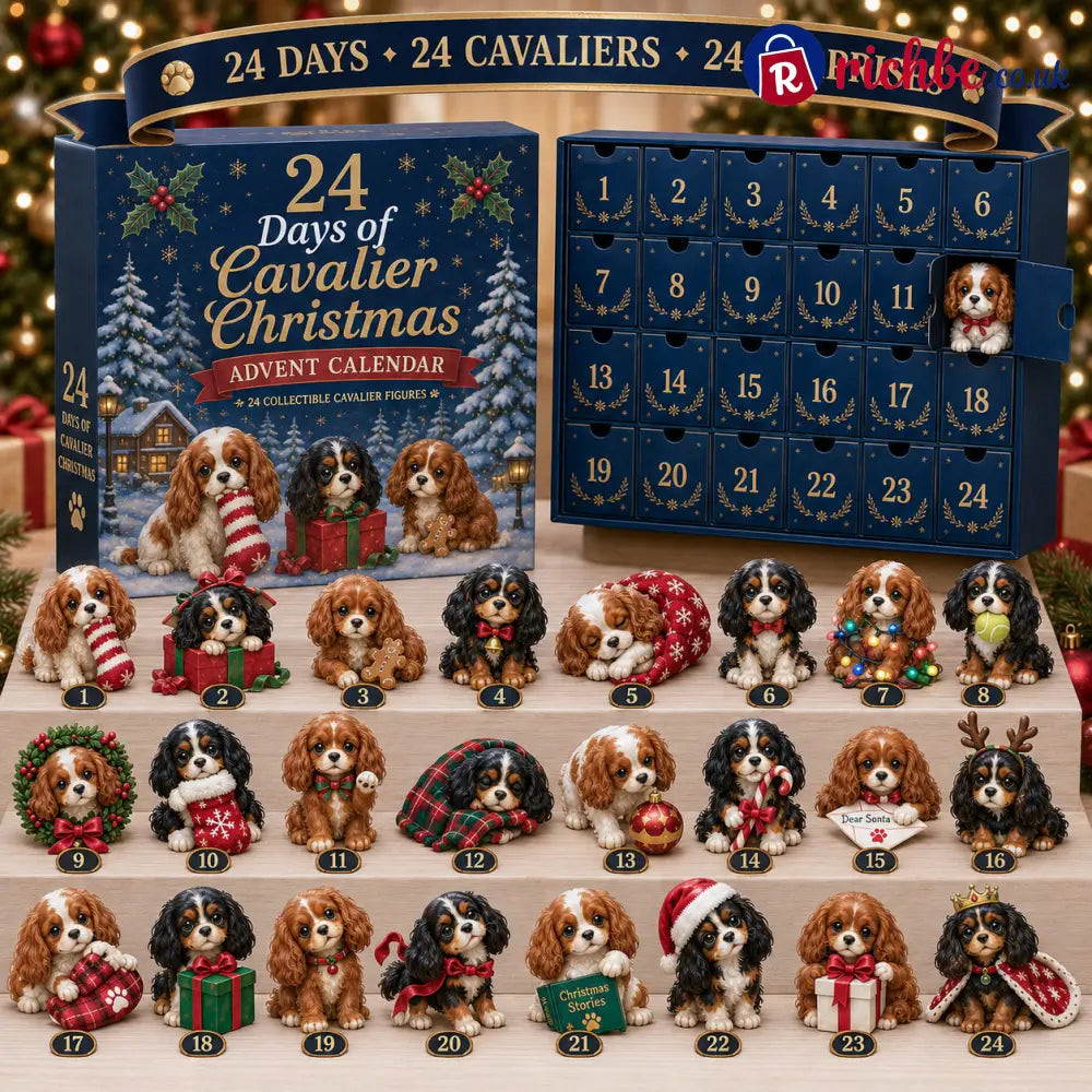 ⭐🐶 24 Days of Cavalier Christmas Advent Calendar 2026 – 24 Collectible Cavalier Surprises