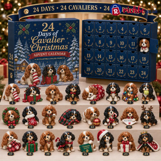 ⭐🐶 24 Days of Cavalier Christmas Advent Calendar 2026 – 24 Collectible Cavalier Surprises