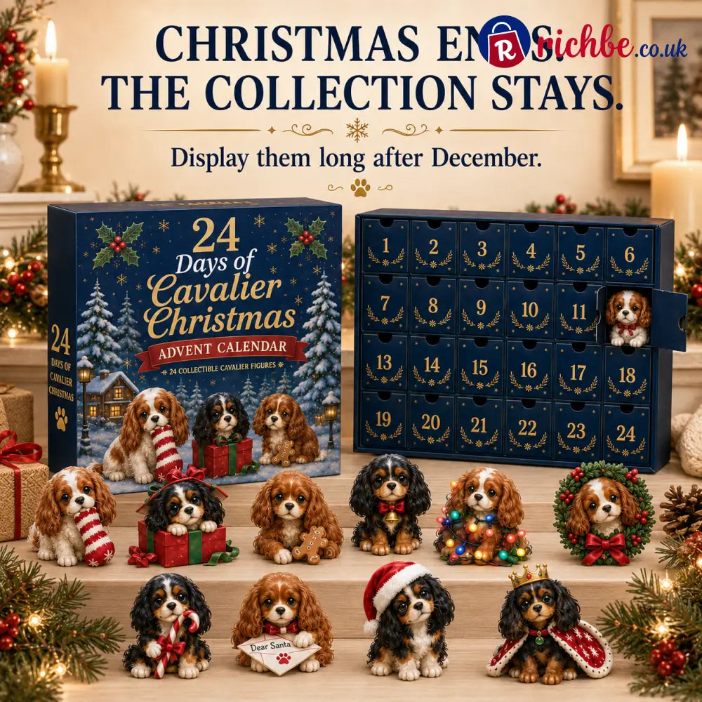 ⭐🐶 24 Days of Cavalier Christmas Advent Calendar 2026 – 24 Collectible Cavalier Surprises