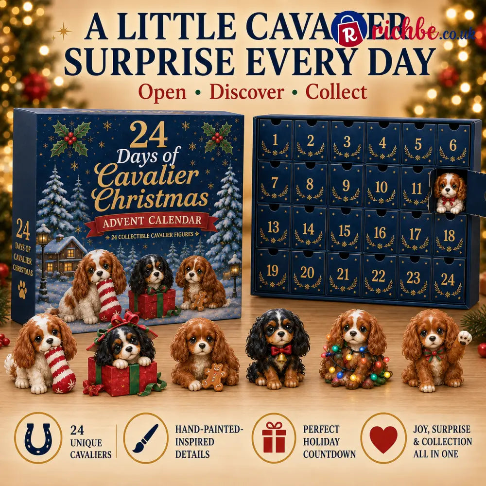 ⭐🐶 24 Days of Cavalier Christmas Advent Calendar 2026 – 24 Collectible Cavalier Surprises