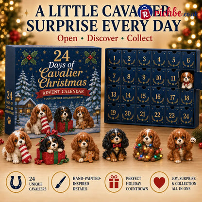 ⭐🐶 24 Days of Cavalier Christmas Advent Calendar 2026 – 24 Collectible Cavalier Surprises