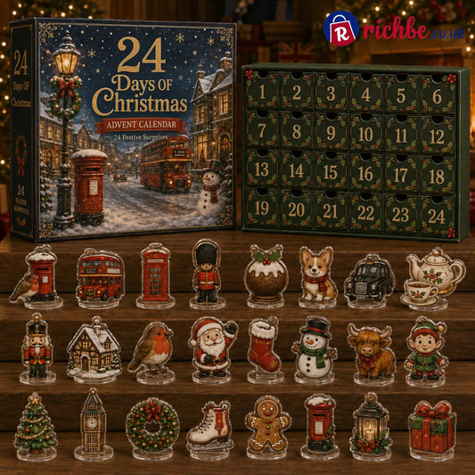 🎄 24 Days of Christmas Advent Calendar 2026 – 24 Festive Collectible Surprises