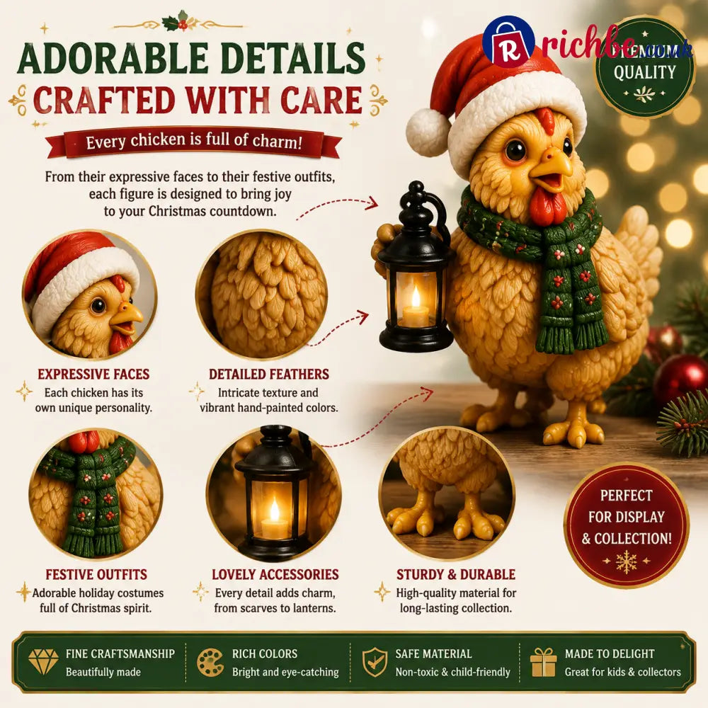 🐔 24 Days of Christmas Chicken Magic Starts Here 🎄