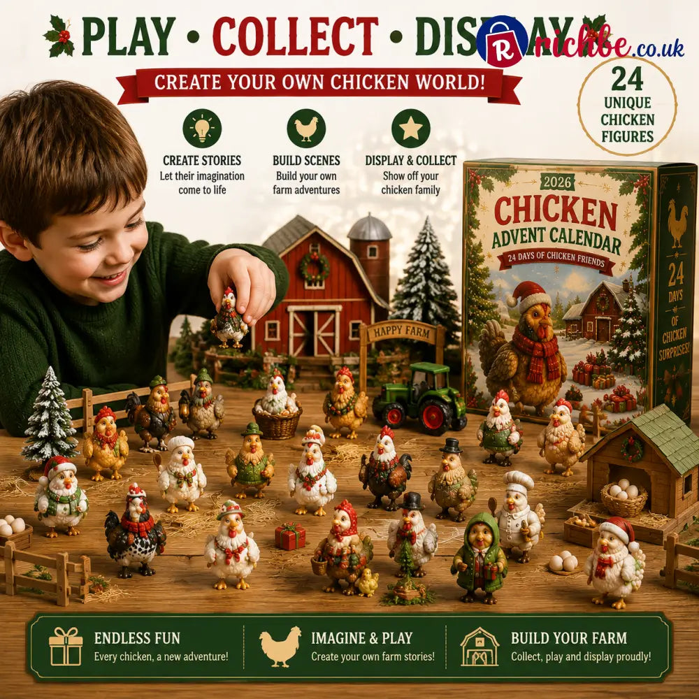🐔 24 Days of Christmas Chicken Magic Starts Here 🎄