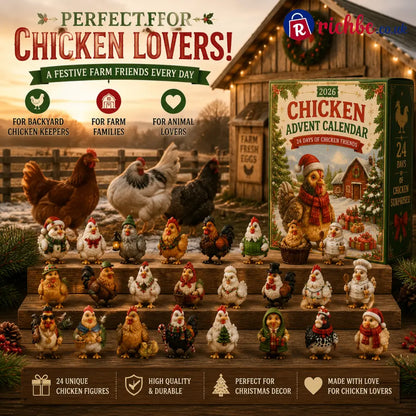 🐔 24 Days of Christmas Chicken Magic Starts Here 🎄