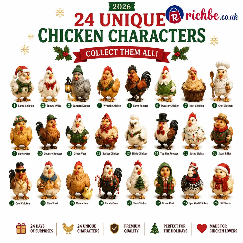 🐔 24 Days of Christmas Chicken Magic Starts Here 🎄