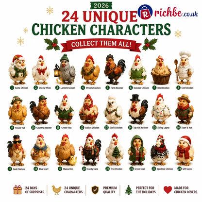 🐔 24 Days of Christmas Chicken Magic Starts Here 🎄