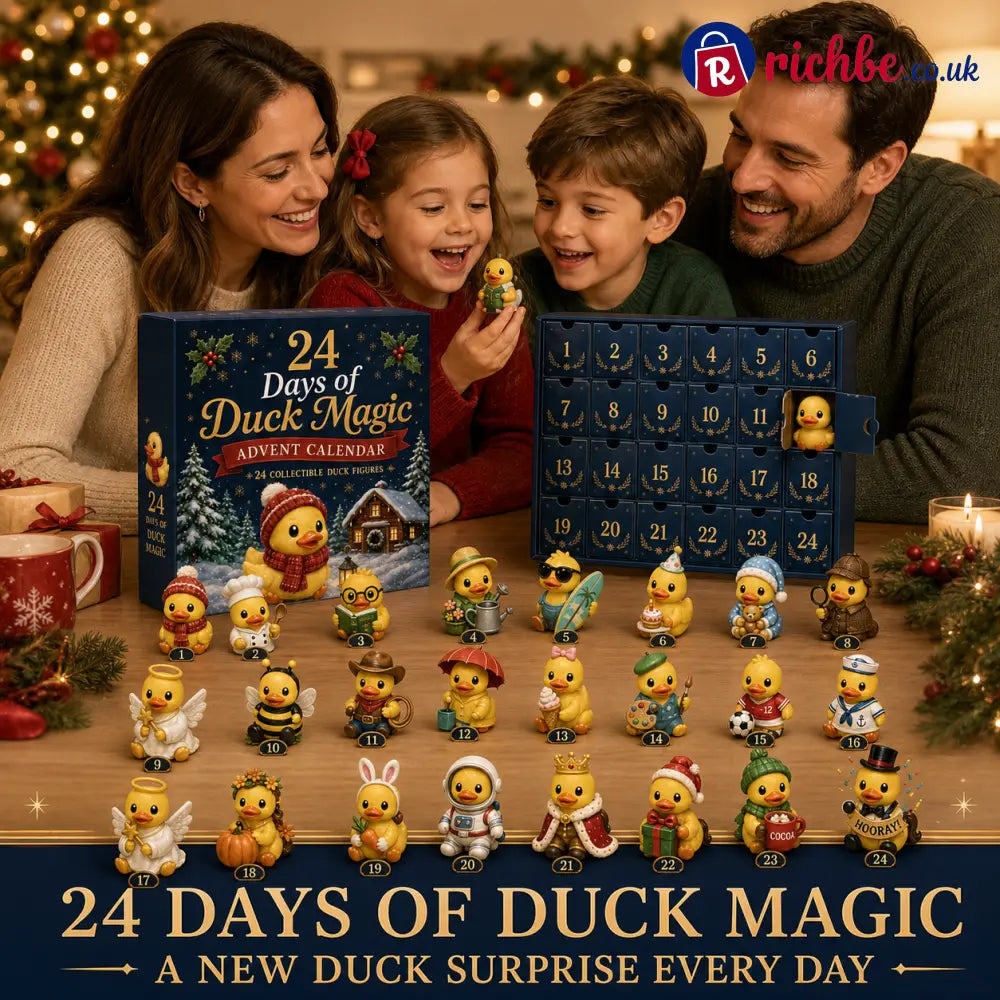 🐥 24 Days of Duck Magic™ Advent Calendar – 24 Collectible Christmas Duck Surprises