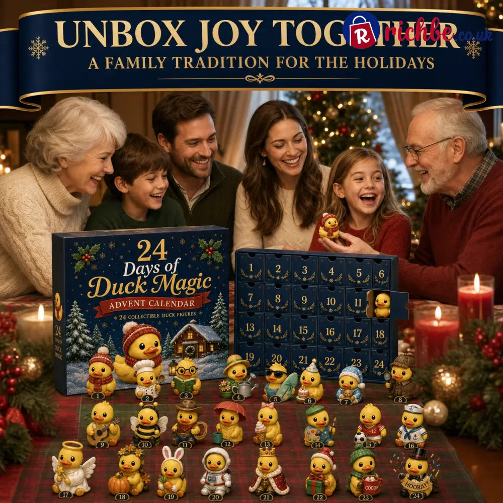 🐥 24 Days of Duck Magic™ Advent Calendar – 24 Collectible Christmas Duck Surprises