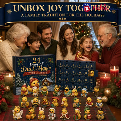 🐥 24 Days of Duck Magic™ Advent Calendar – 24 Collectible Christmas Duck Surprises