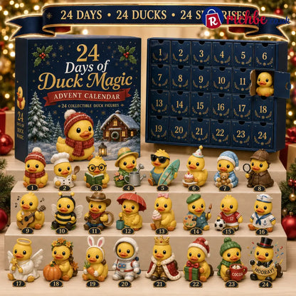 🐥 24 Days of Duck Magic™ Advent Calendar – 24 Collectible Christmas Duck Surprises