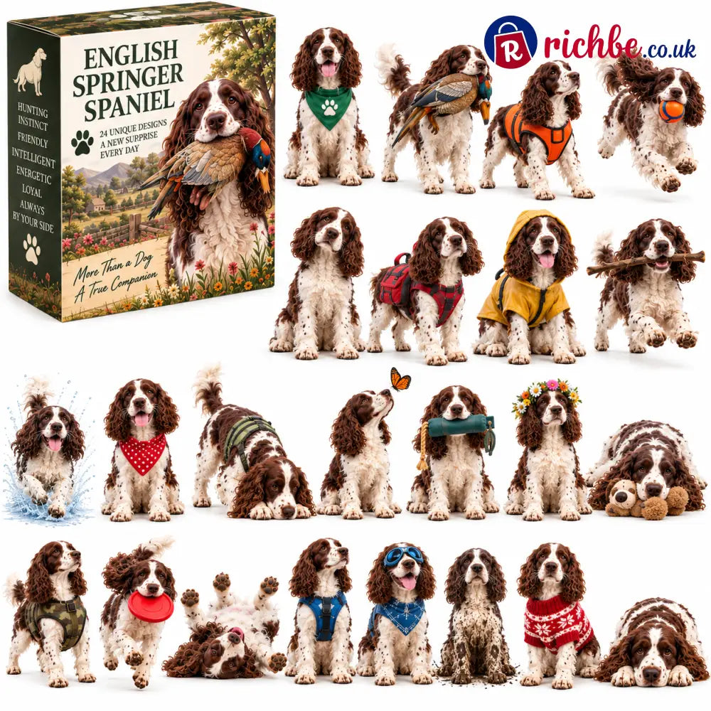 24 Days of English Springer Spaniels – 24 Personalities One Unforgettable Pack