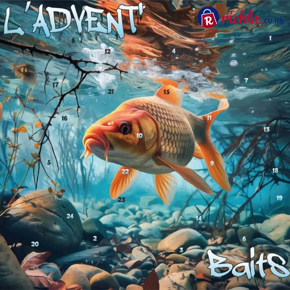 🎣 24 Days of Fishing Surprises – The Ultimate Christmas Gift for Anglers - 🎣 Carp Fishing Lure Set - Kids & Gift,Toys