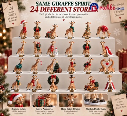 🦒 24 Days of Giraffe Christmas, 24 Unique Holiday Characters