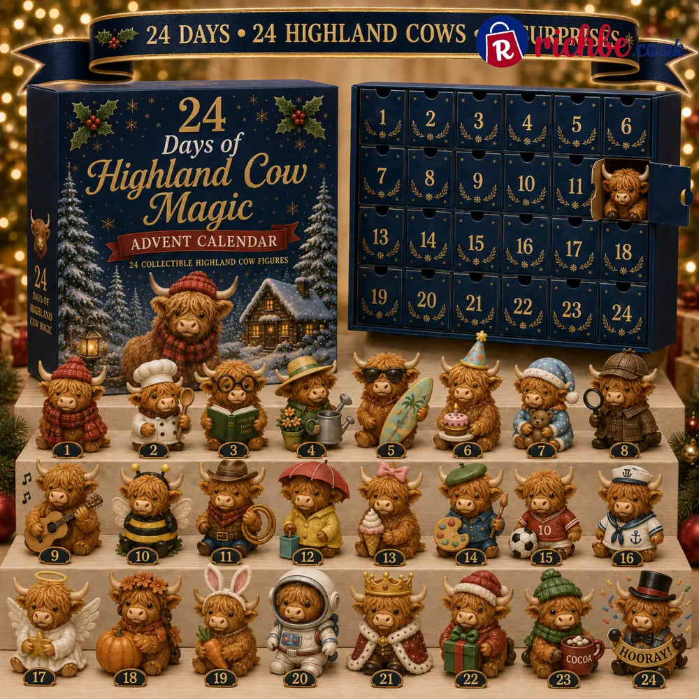 🐮 24 Days of Highland Cow Magic™ Advent Calendar