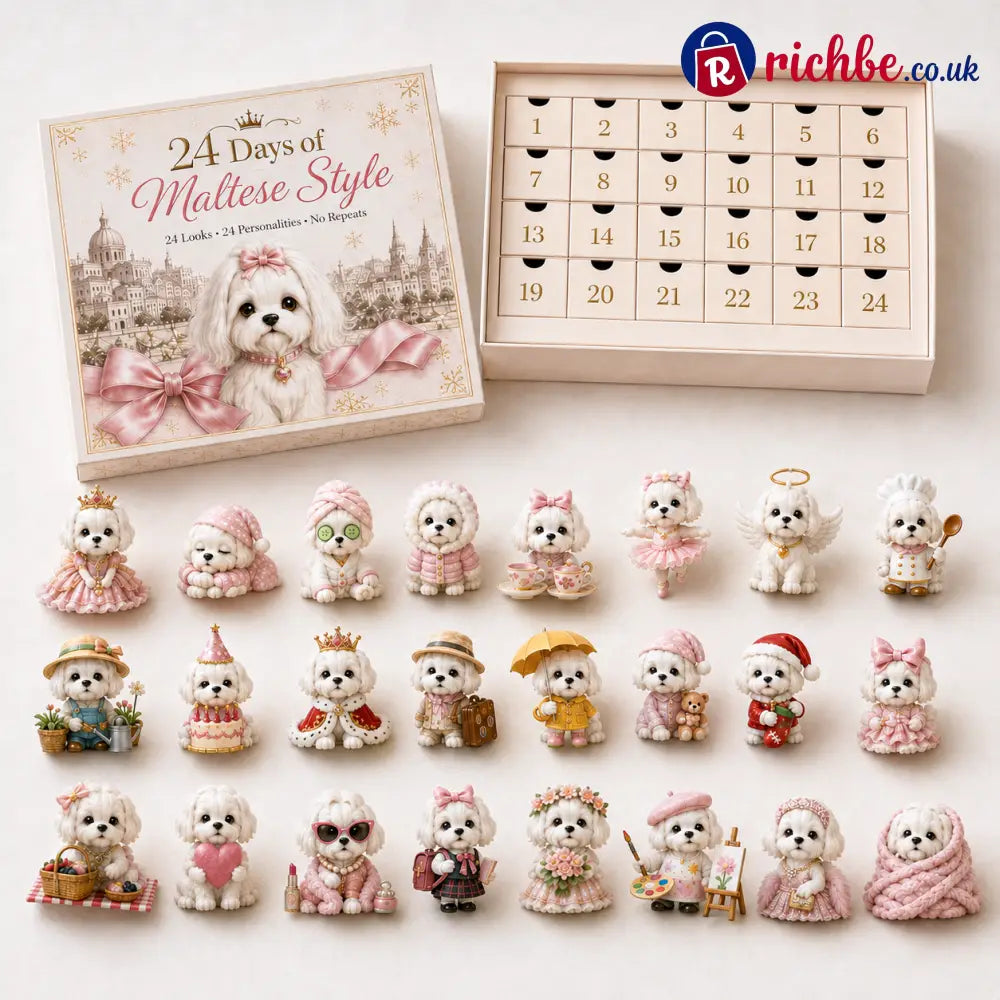24 Days Of Maltese Dog Advent Calendar