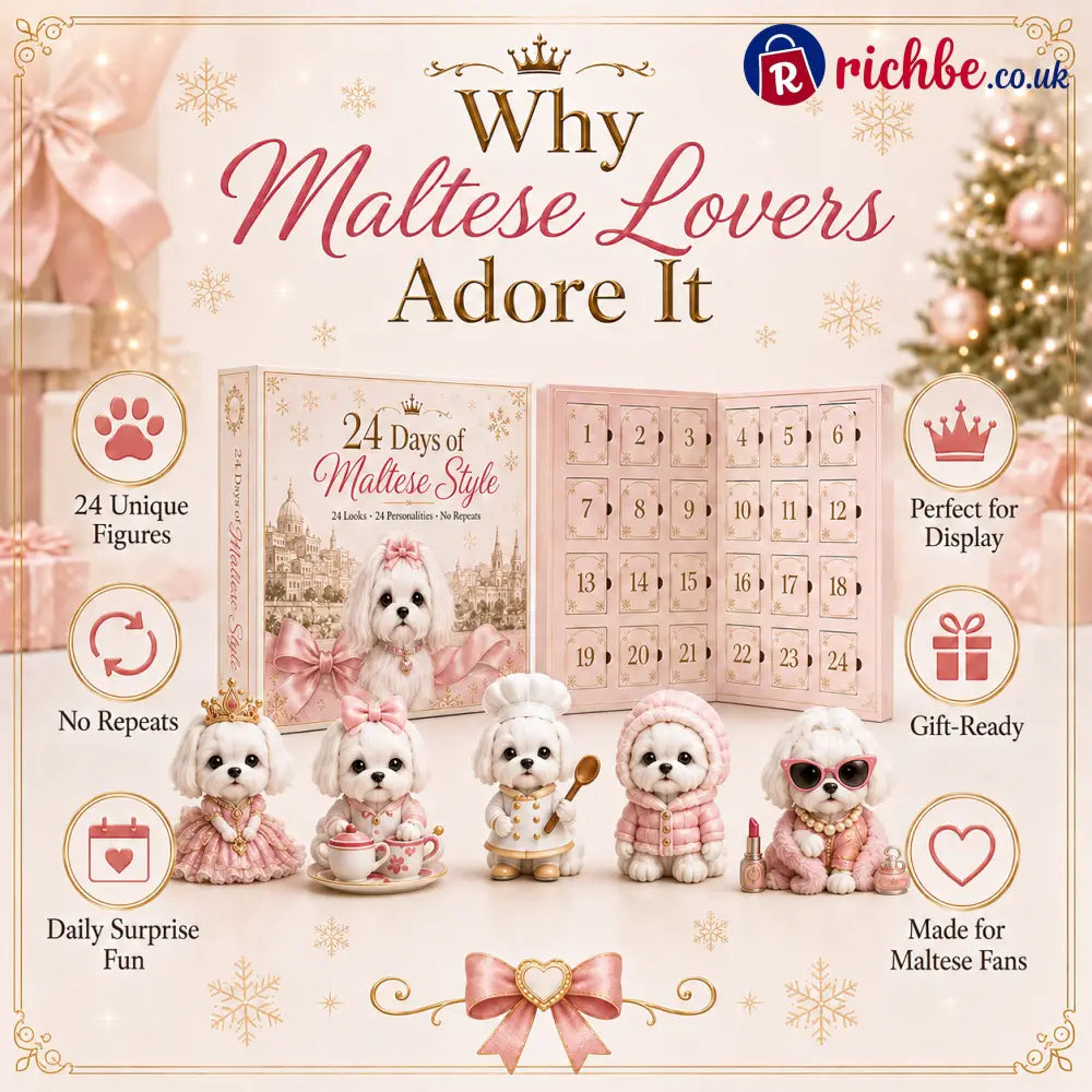 24 Days Of Maltese Dog Advent Calendar