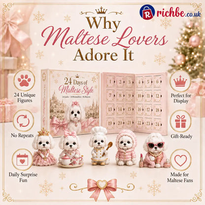 24 Days Of Maltese Dog Advent Calendar