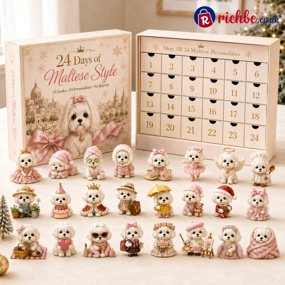 24 Days Of Maltese Dog Advent Calendar
