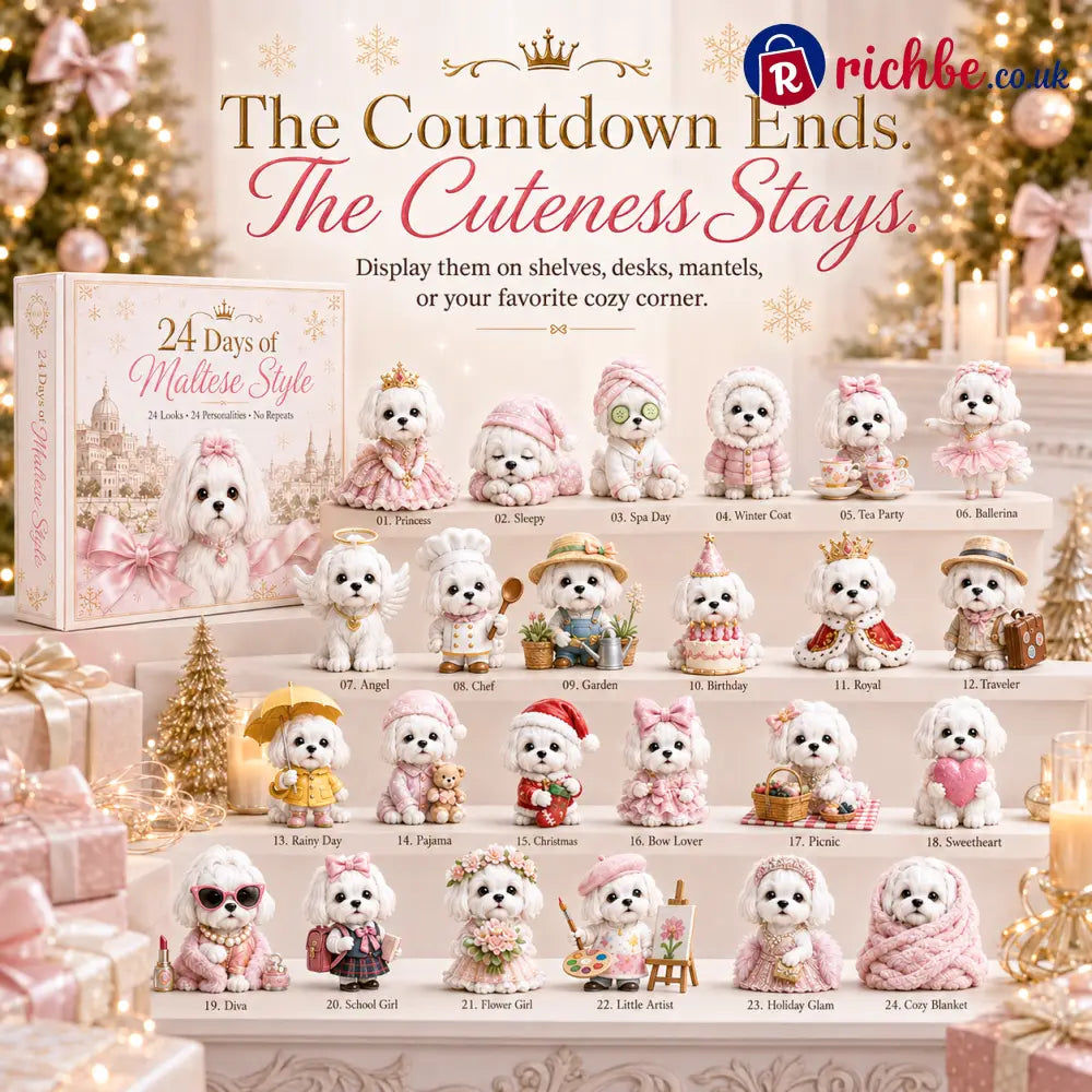24 Days Of Maltese Dog Advent Calendar