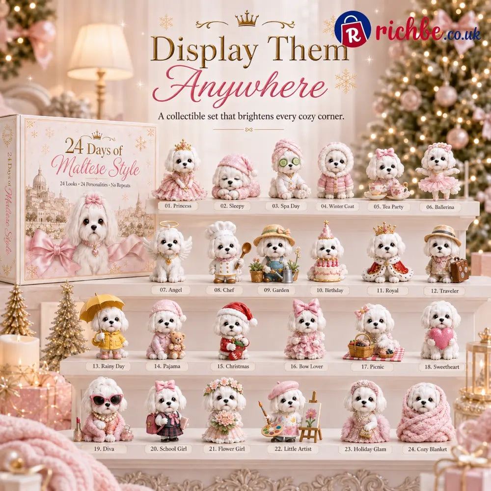 24 Days Of Maltese Dog Advent Calendar