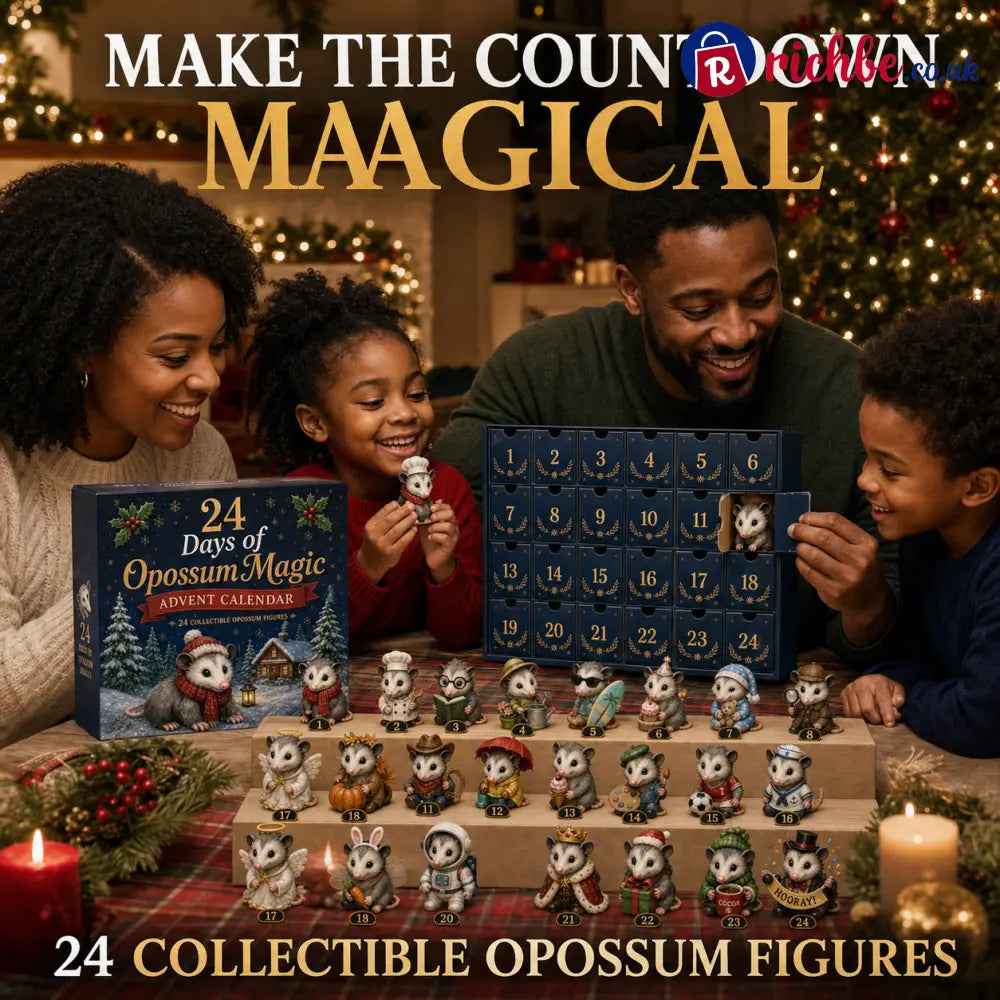 🐾 24 Days of Opossum Magic™ Advent Calendar – 24 Collectible Christmas Opossum Surprises