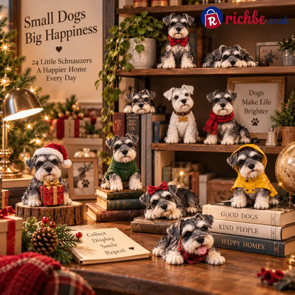 🎁24 Days of Schnauzer Love – A Little Bearded Friend Every Day🔥