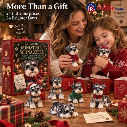 🎁24 Days of Schnauzer Love – A Little Bearded Friend Every Day🔥