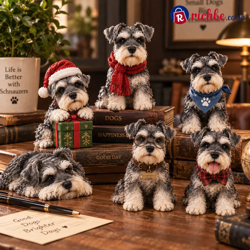 🎁24 Days of Schnauzer Love – A Little Bearded Friend Every Day🔥