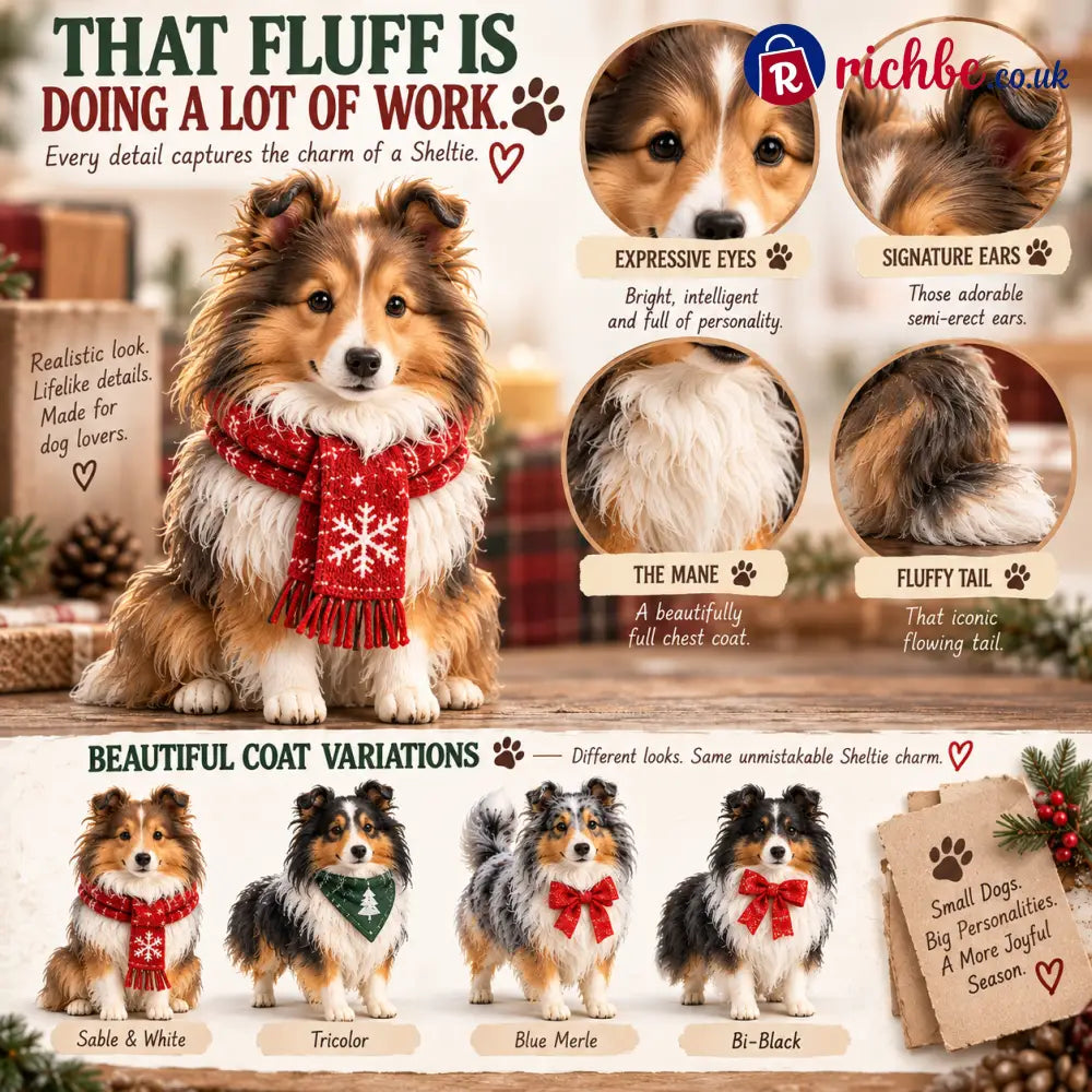 24 Days of Sheltie Joy, 24 Fluffy Personalities One Loyal Little Pack 🐾❤️