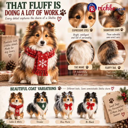 24 Days of Sheltie Joy, 24 Fluffy Personalities One Loyal Little Pack 🐾❤️