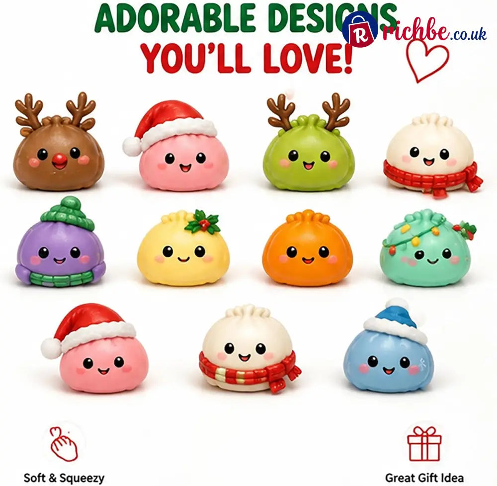 24 Days of Squishy Christmas Surprises 🎄 - Christmas Advent Calendar