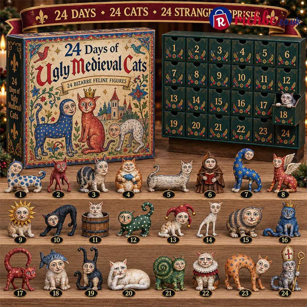 🐈 🐈‍⬛24 Days of Ugly Medieval Cats