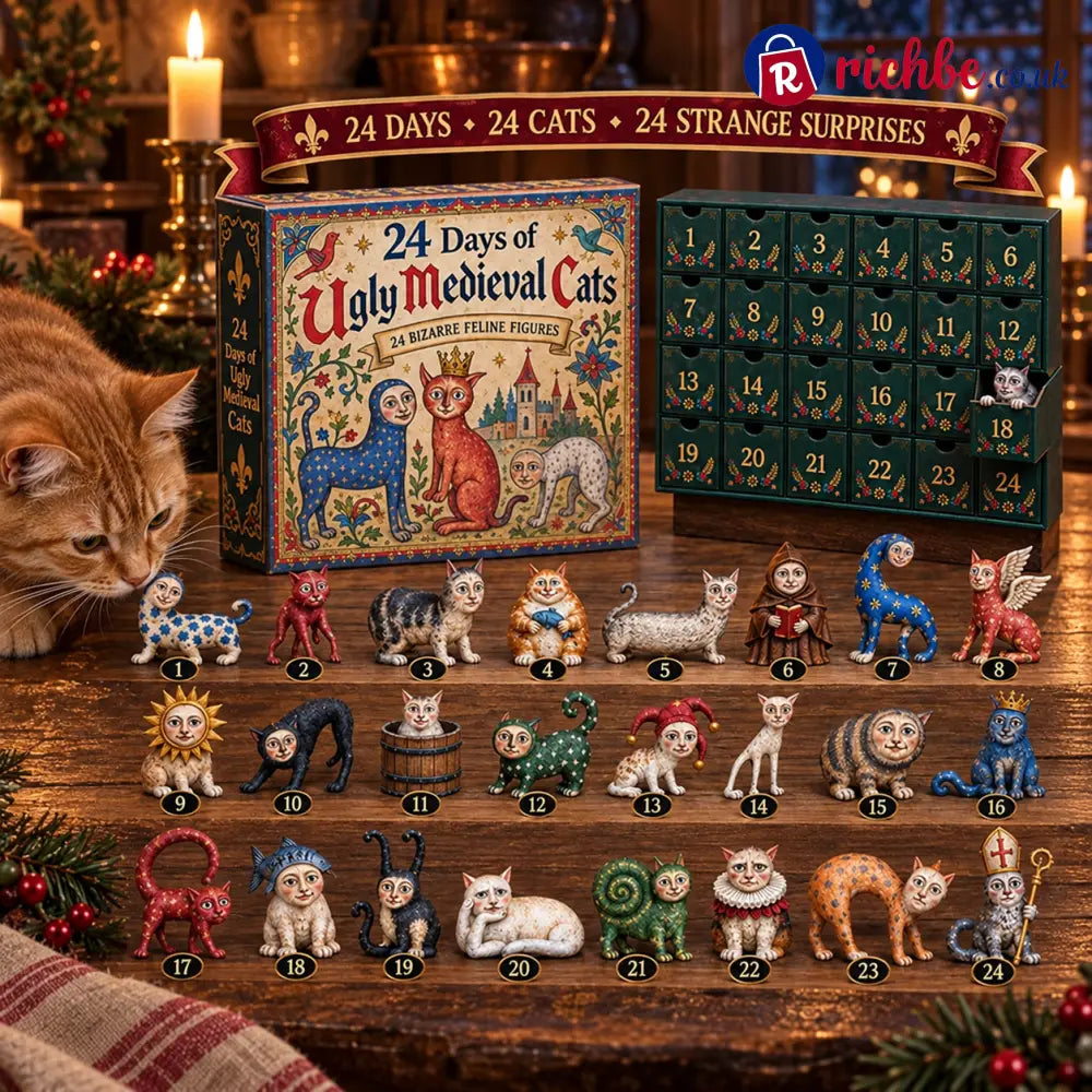🐈 24 Days of Ugly Medieval Cats