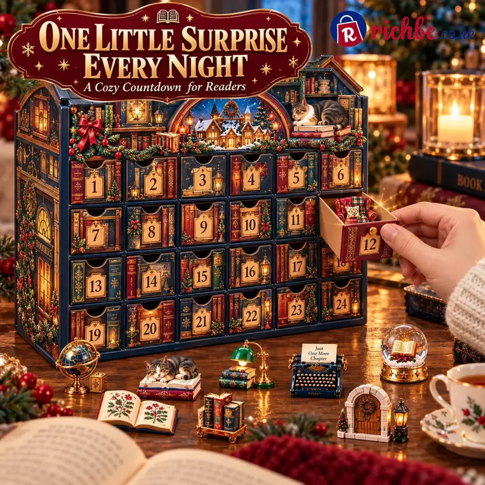 🎅📕 24 Nights Of Bookish Joy, A Cozy Countdown For Readers