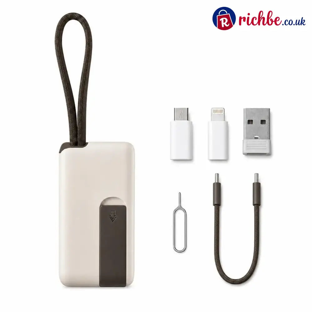 🧳 240W Pocket All-in-One Travel Tech Kit – USB-C Cable Multi-Adapters 480Mbps Data Sync SIM/TF Storage & Phone Stand 🛫✨