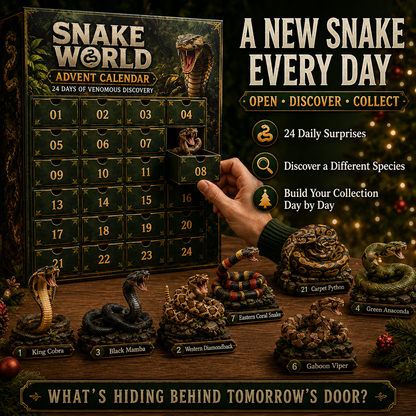 2026 Snake World Advent Calendar – 24 Days of Wild Snake Discoveries