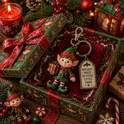🔥Last Day 49% OFF🎄 2026 Christmas Character Keychain Gift Box🎁