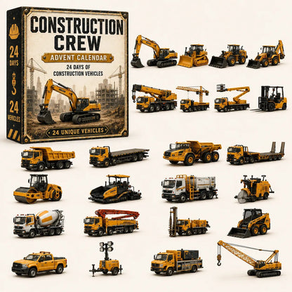 🚚 🎁Build the Fleet Collection 24-Day Vehicle Advent Calendar Series | ✨A New Adventure Every Morning
