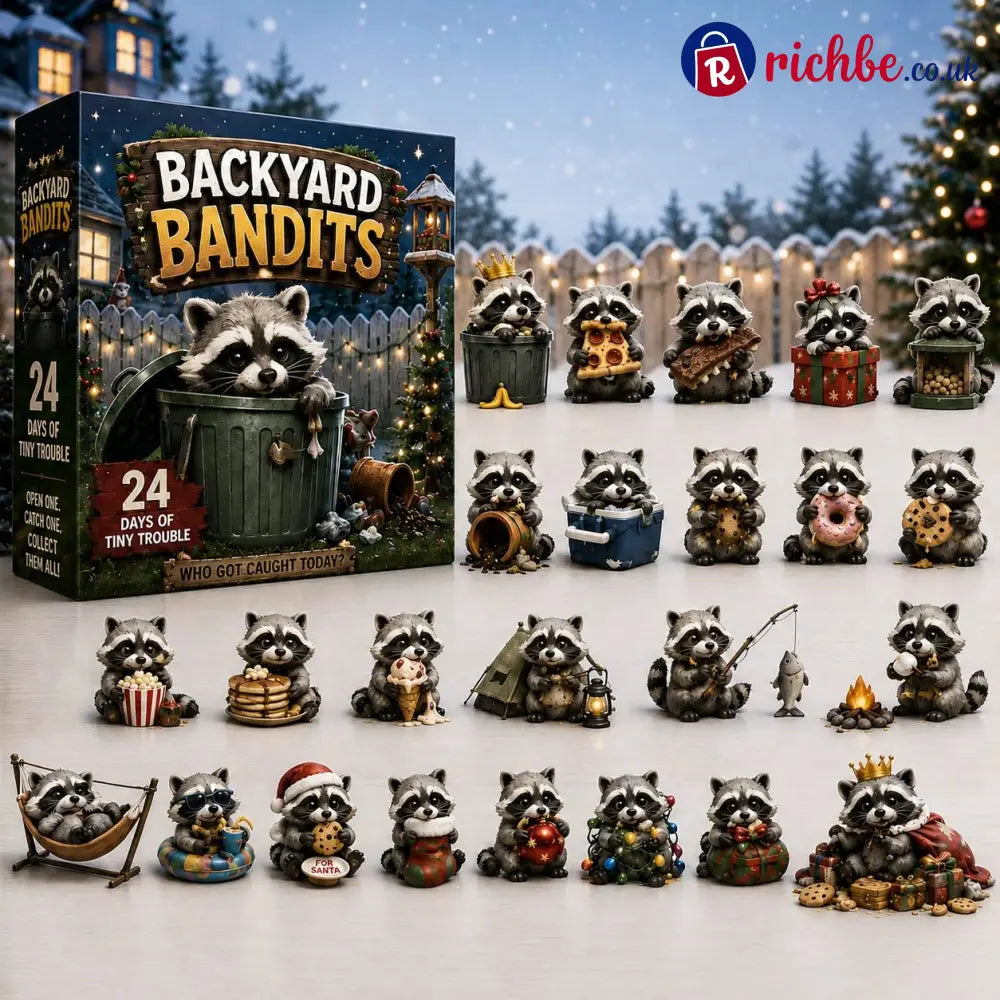 🦝2D Backyard Bandits Advent Calendar – 24 Days of Tiny Trouble - Hot Sales🔥🔥