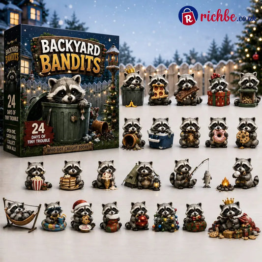 🦝2D Backyard Bandits Advent Calendar – 24 Days of Tiny Trouble - Hot Sales🔥🔥