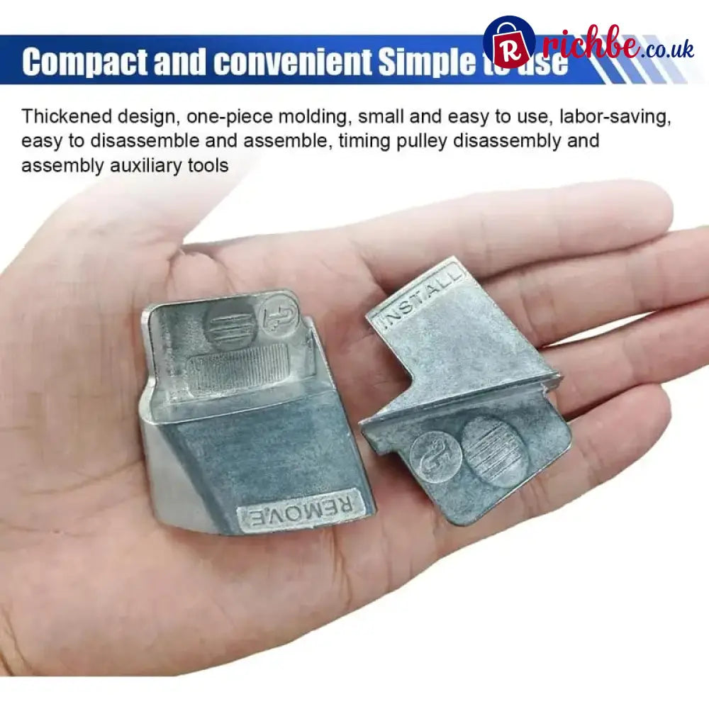 🔧 2PCS Stretch Belt Mate Kit - Serpentine Belt Removal & Install Tool