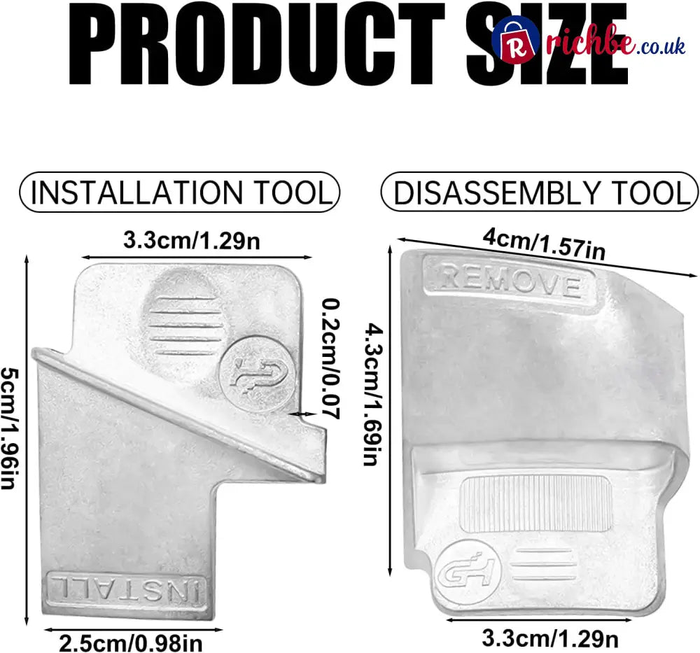 2PCS Stretch Belt Removal & Installation Tool Set