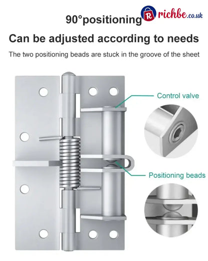 3 in 1 Automatically Door Hinge Lock