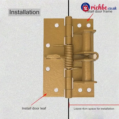 3 in 1 Automatically Door Hinge Lock
