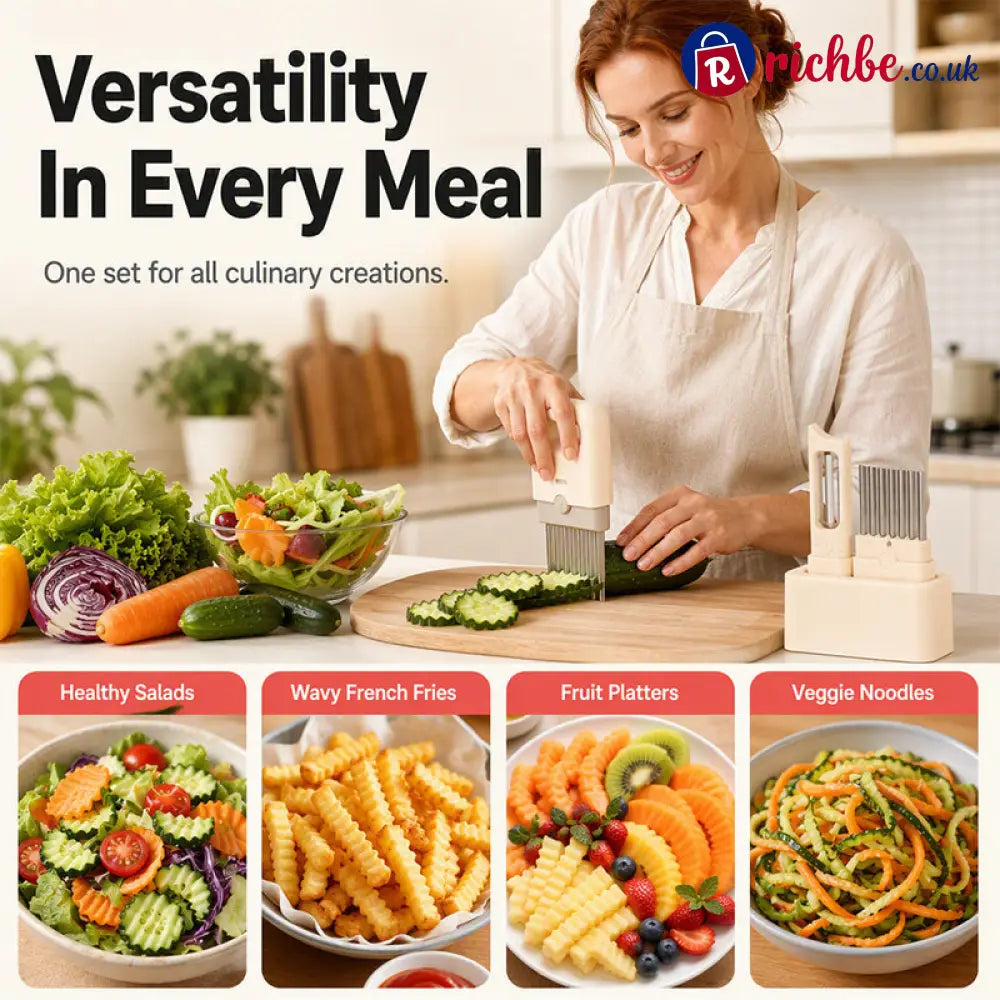 3-in-1 Vegetable Peeler and Grater with 420 Stainless Steel Blades - Tools & Gadgets