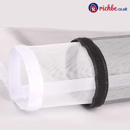 3-Second Fit Window Mesh, Blocks virtually all bugs🦟 - 70×100 CM(27.56’’ × 39.37’’) / White - Houseware & Kitchen