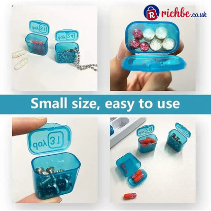 💪31-Day Detachable Monthly Pill Organizer