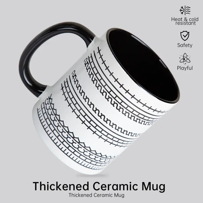 🔥Fuck This Shit Mug, Hidden Message Funny Ceramic Coffee Mugs
